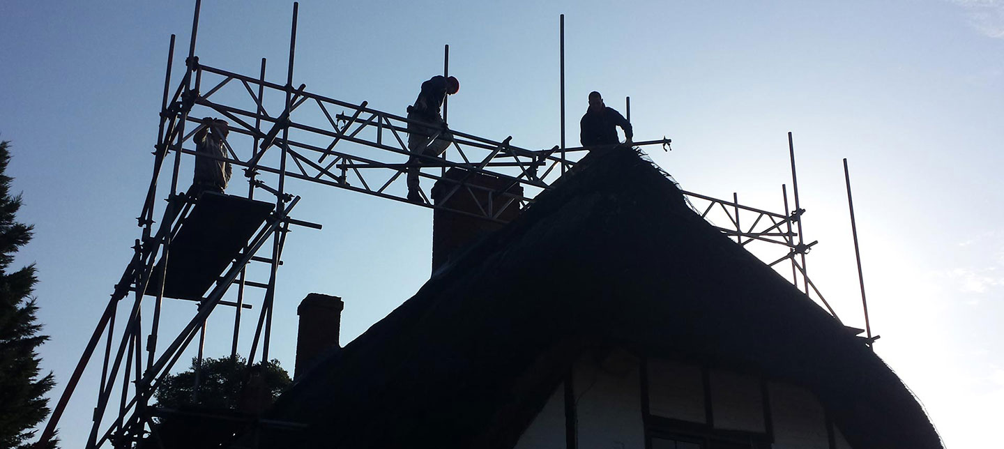 chimney stack scaffolding