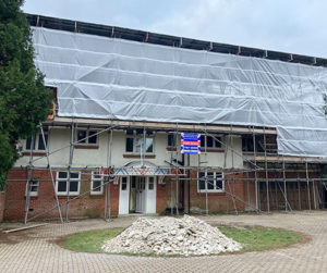 temporary roof structures